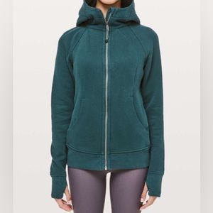 Lululemon scuba hoodie light cotton fleece sz 6